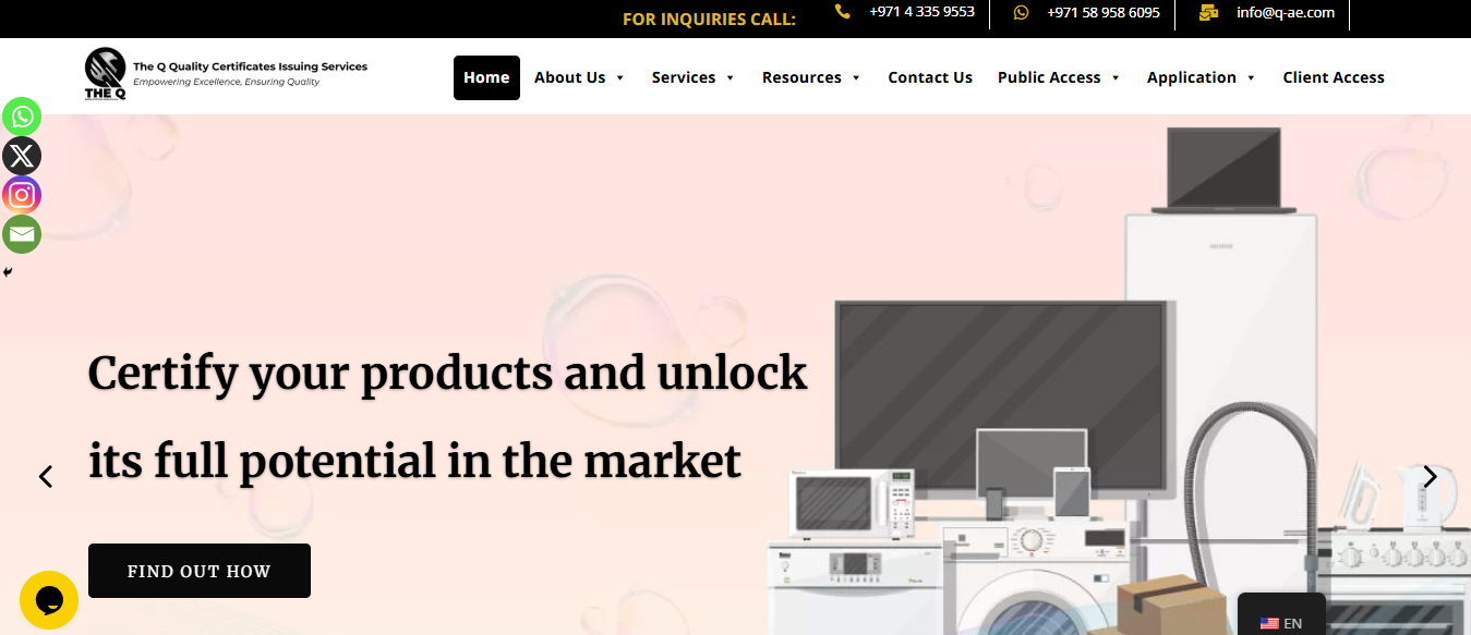 The Q Quality – Product Certification