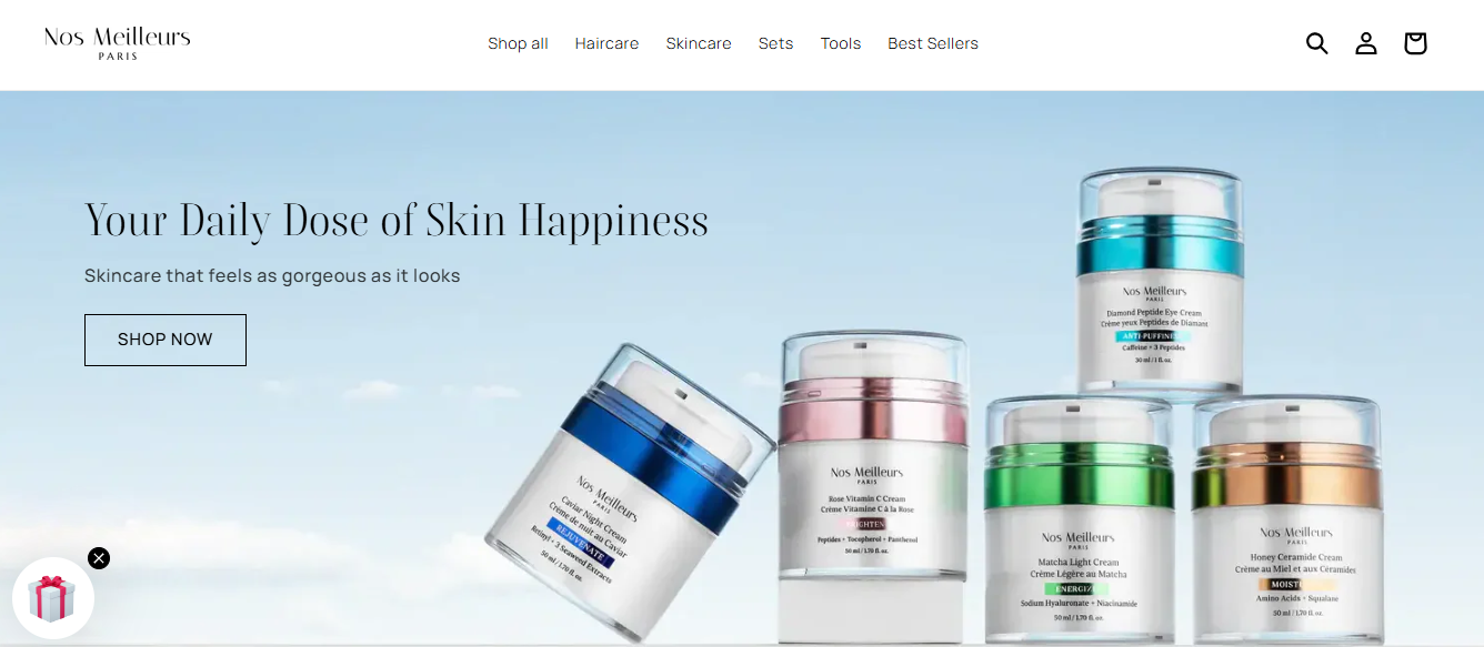 Nos Meilleurs – Shopify Beauty Store