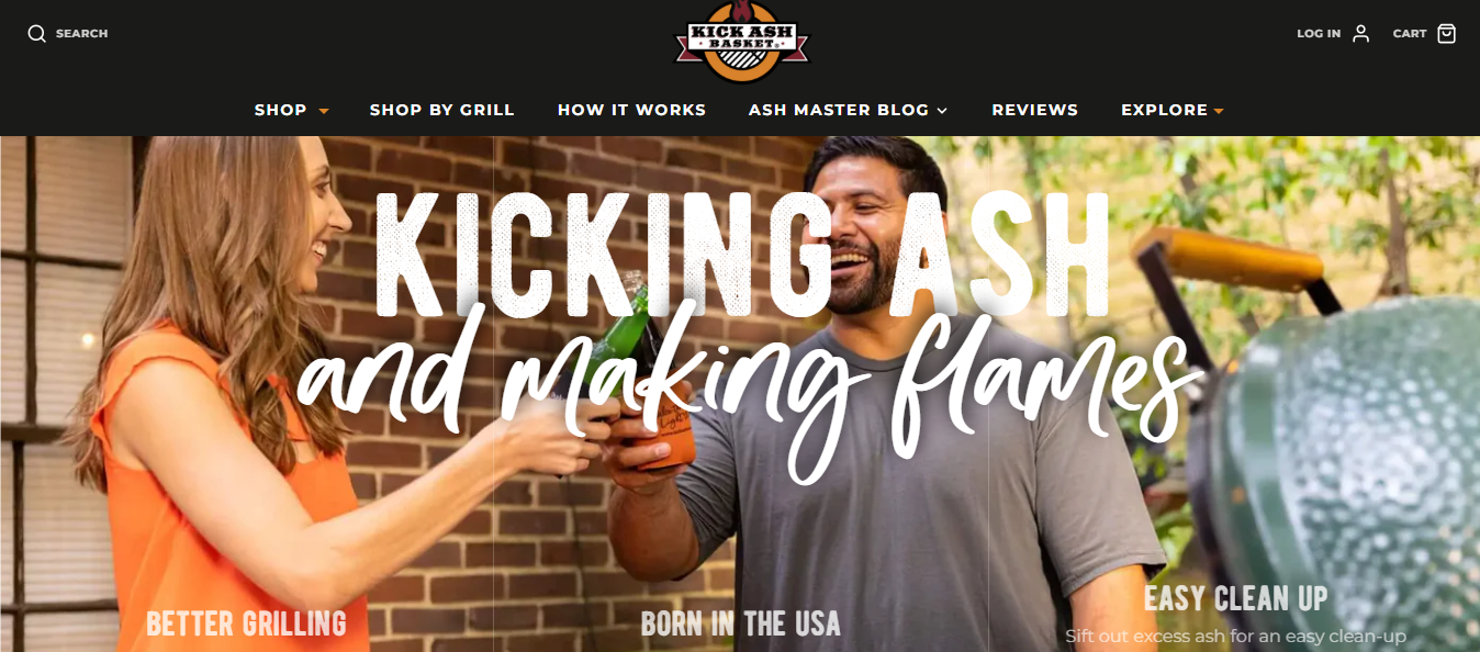 Kick Ash Basket – Grilling Store